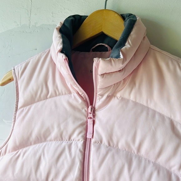 Land’s End Pink Puffer Vest - Picture 4 of 6